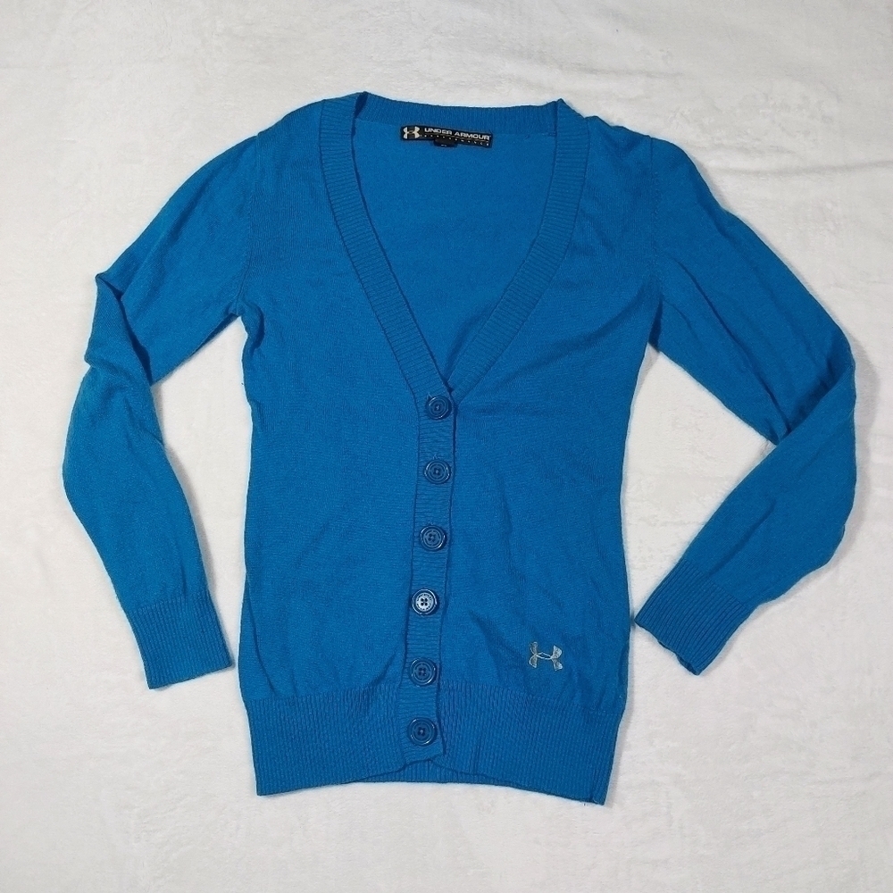 Under Armour Women's Golf V-Neck Button Front Cardigan Size XS